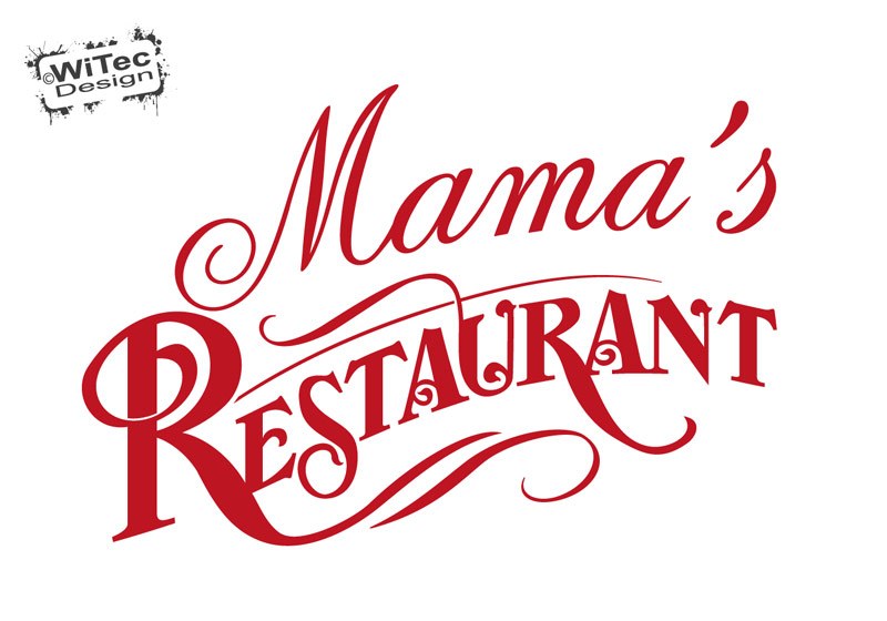 Wandtattoo Küche Bistro Wandaufkleber