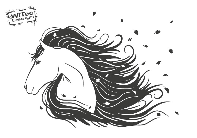 Pferd Wandtattoo Wandaufkleber Kinderzimmer Wandtattoo Pferd Kinderzimmer