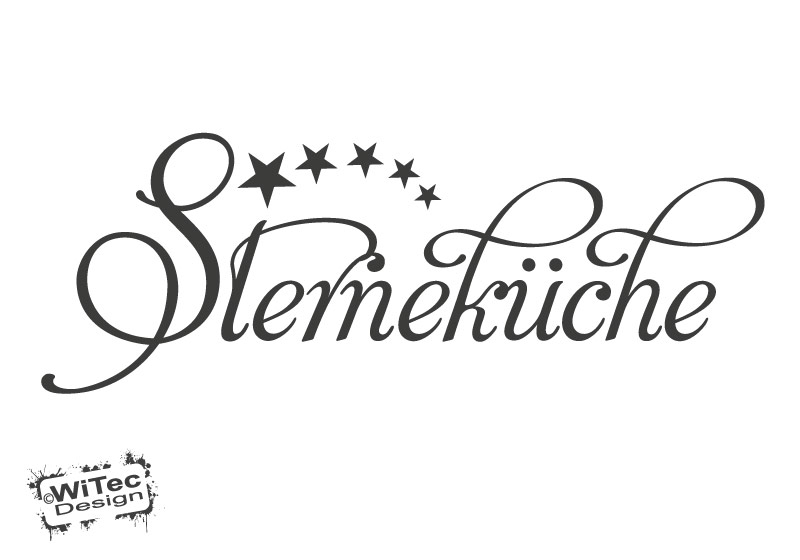 Wandtattoo Sterneküche Küche Essen Sterne Aufkleber Wandtattoo Sterneküche Küche Essen Sterne Aufkleber