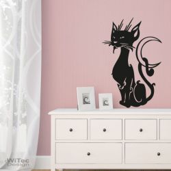 Wandaufkleber KATZE Wandtattoo Wandaufkleber KATZE Wandtattoo