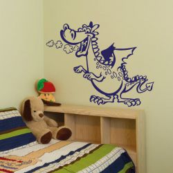 WA271 Wandaufkleber DRACHE Wandtattoo Kinderzimmer WA271 Wandaufkleber DRACHE Wandtattoo Kinderzimmer