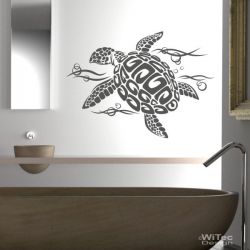Wandtattoo Badezimmer Schildkröte Turtle Wandaufkleber Wandtattoo Badezimmer Schildkröte Turtle Wandaufkleber