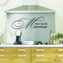 WANDTATTOO HIER KOCHT MAMA WANDAUFKLEBER KÜCHE WANDTATTOO HIER KOCHT MAMA WANDAUFKLEBER KÜCHE