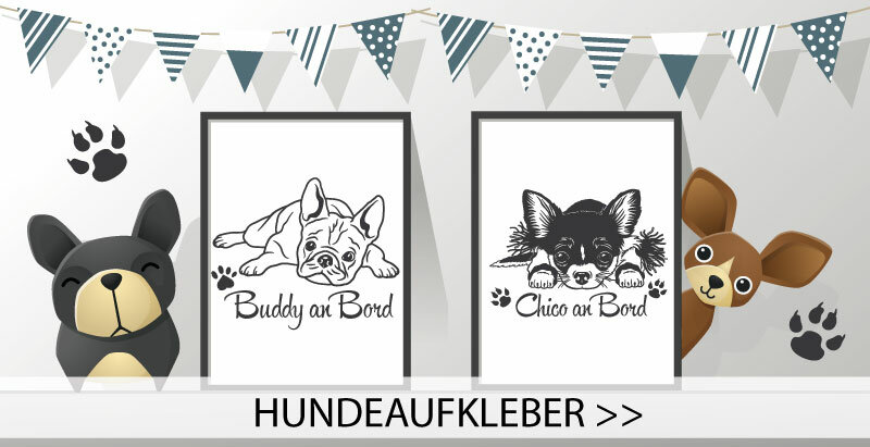 Hundeaufkleber