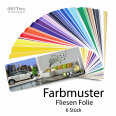 FA002 Farbmuster Fliesenaufkleber 