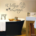 Wandaufkleber Wellness Lounge Wandtattoo Bad