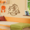 Wandaufkleber Drache Wandtattoo Kinderzimmer