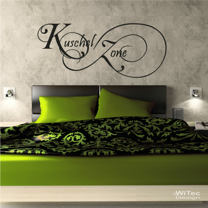 Wandtattoo Kuschel Zone Wandaufkleber