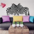 Wandtattoo Zebra Pferde Afrika Wandaufkleber