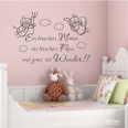 Wandtattoo Kinderzimmer Mama Papa Wunder