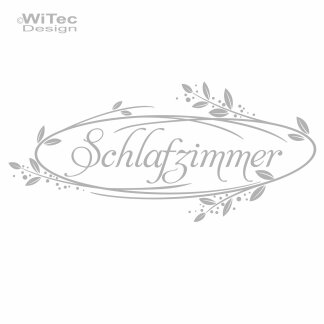 Türaufkleber Wandtattoo Schlafzimmer Blumenranke Aufkleber