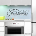 Wandtattoo Sterneküche Küche Essen Sterne Aufkleber