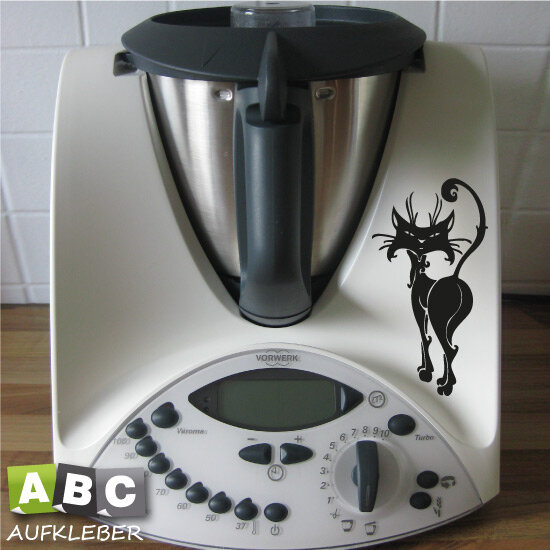 Thermomix Aufkleber Katze Dekoaufkleber für Thermomix TM31 TM 31