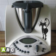 Thermomix Aufkleber Katze Dekoaufkleber für Thermomix TM31