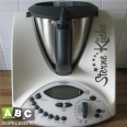 Thermomix Aufkleber Sterne Küche Dekoaufkleber für Thermomix TM31 TM 31