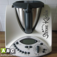 Thermomix Aufkleber Sterne Köchin Dekoaufkleber für Thermomix TM31 TM 31