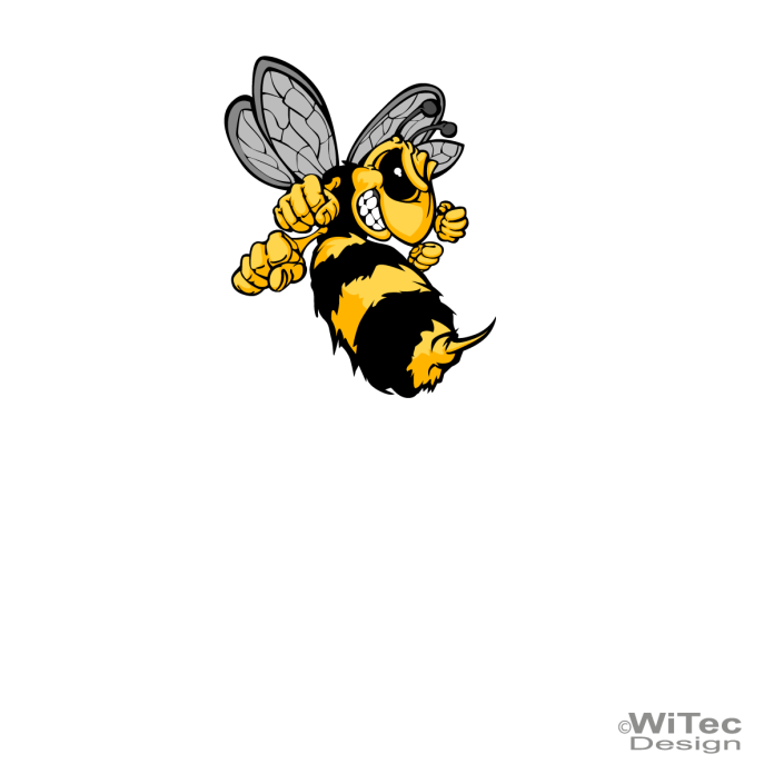 Hetz mich nicht Autoaufkleber Hornisse Biene Wespe Aufkleber Auto