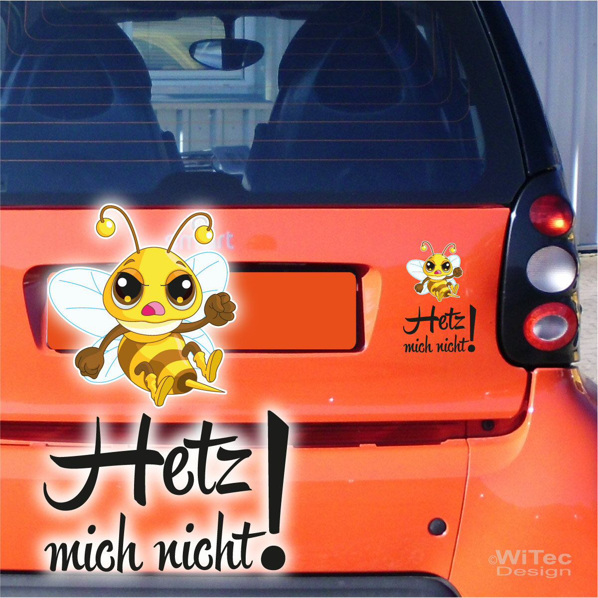 Bitte nicht hupen! Hupe Verkehr Auto' Sticker