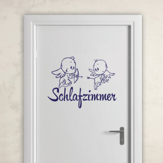 Türaufkleber Schlafzimmer Engel Amor Türtattoo Aufkleber