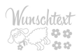 Thermomix Aufkleber Schaf Blumen Wunschtext Dekoaufkleber für TM31 TM 31