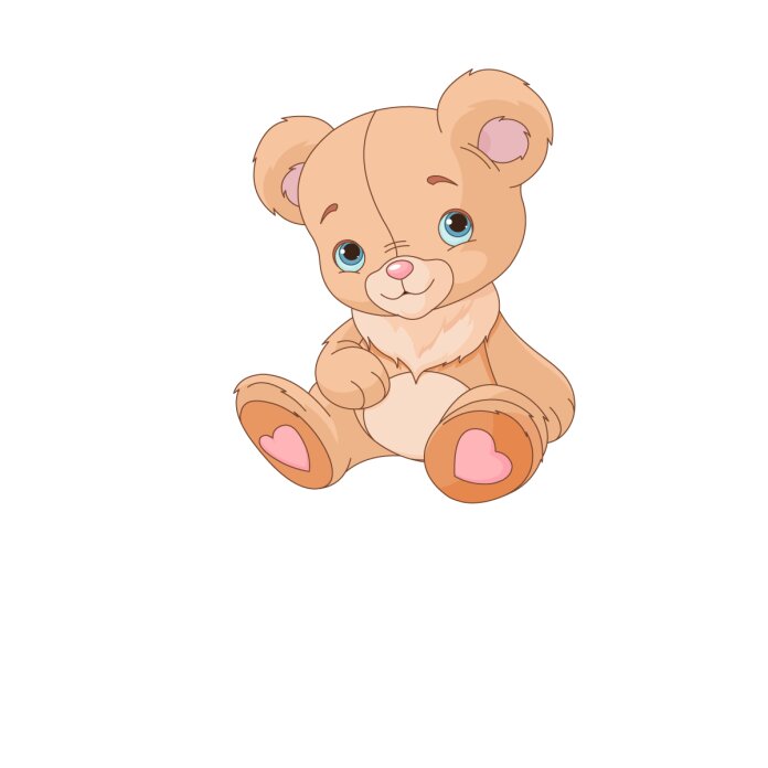 Türaufkleber Teddy Bär Wunschname Tür Aufkleber Wandtattoo