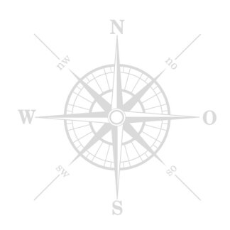 Kompass Wandaufkleber Welt Schiff Nautik Wandtattoo 
