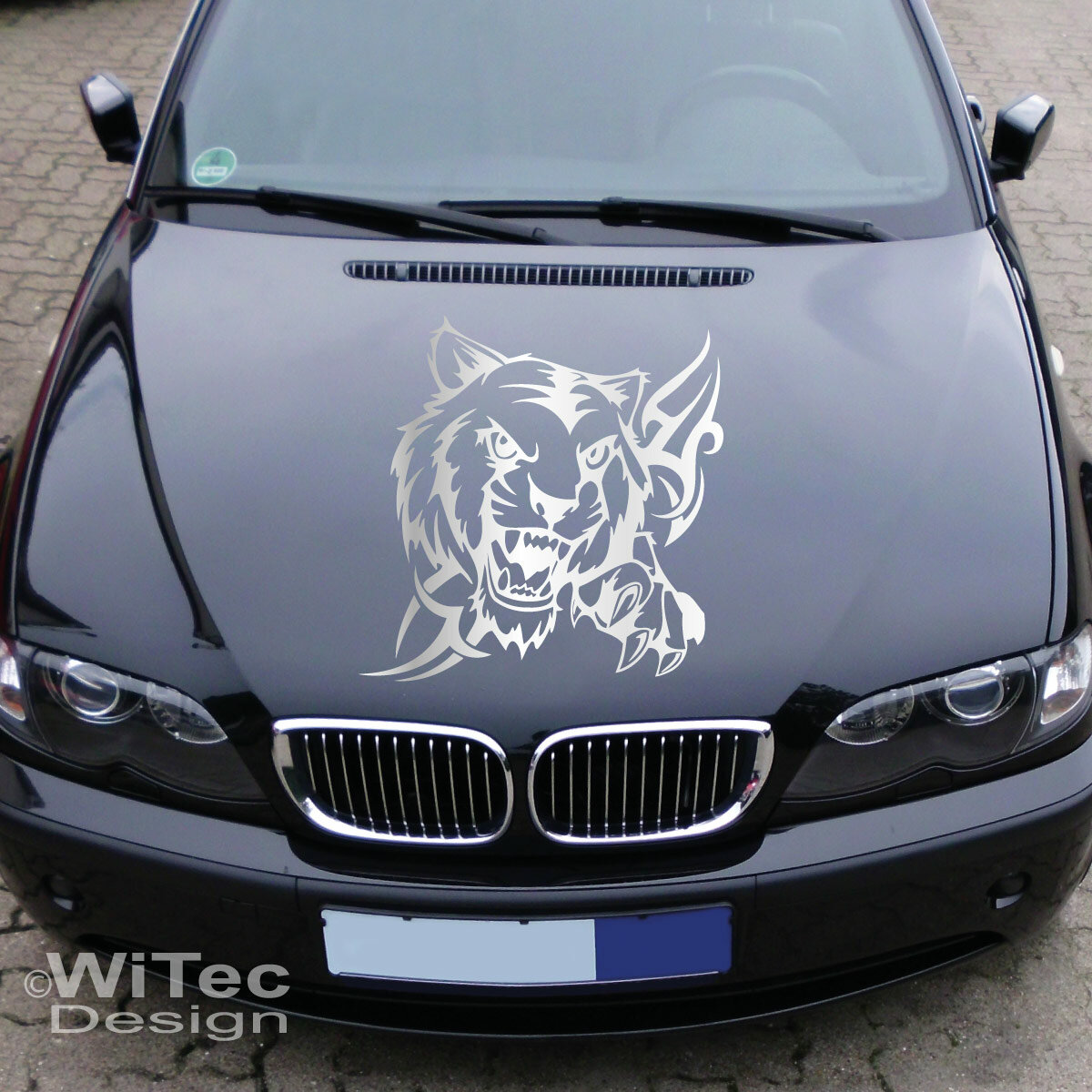 Autoaufkleber Tiger Tribal