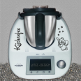 Thermomix Aufkleber Küchenfee Engel Sterne Aufkleber für Thermomix TM5