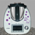 Thermomix Aufkleber Schaf Blumen Set für TM5