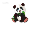 Türaufkleber Panda Wunschname Türtattoo Kinderzimmer