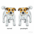 Hundeaufkleber Jack Russell Terrier Autoaufkleber Sticker