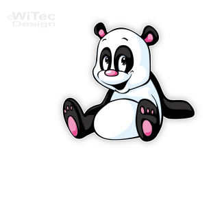 Türaufkleber Panda Name Kinderzimmer Tür Aufkleber