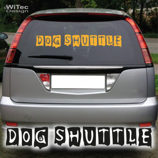 Hundeaufkleber DOG SHUTTLE Hunde Aufkleber