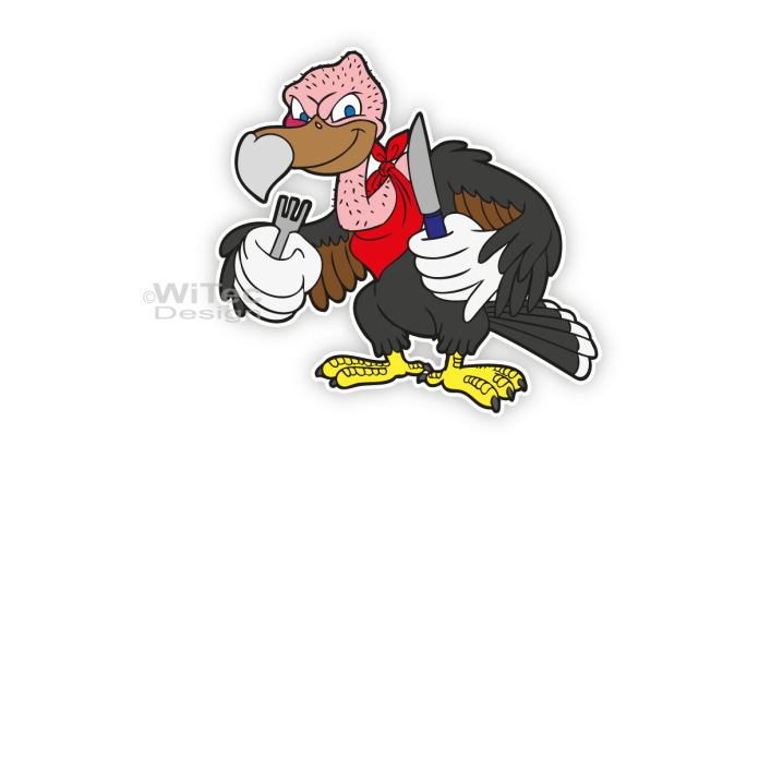 Autoaufkleber Set Hetz mich nicht und Geier