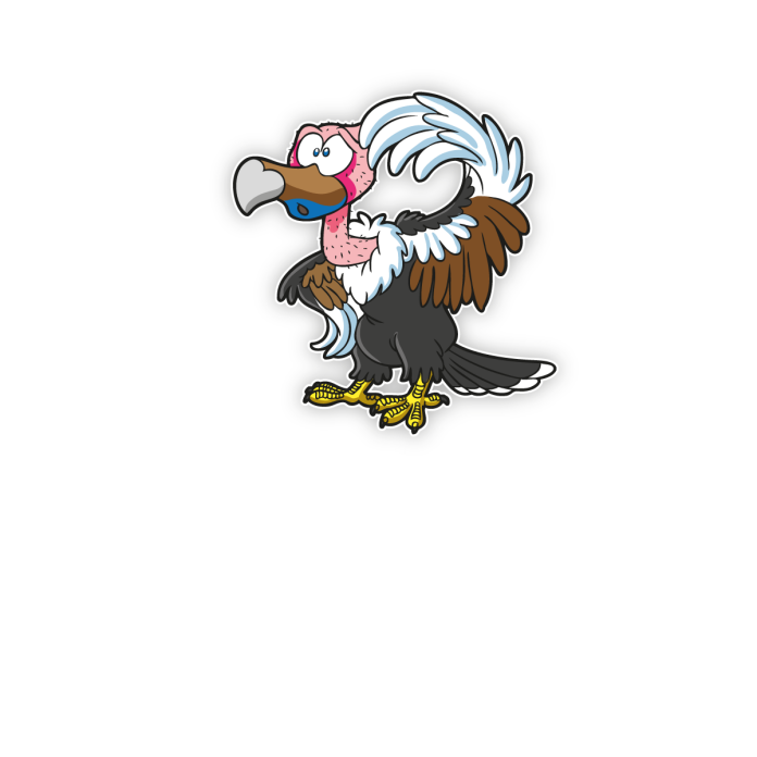 Autoaufkleber Set Geier Ich bin wach Fun Auto Aufkleber