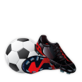 Türaufkleber Fussball Fussballschuhe Name Kinderzimmer