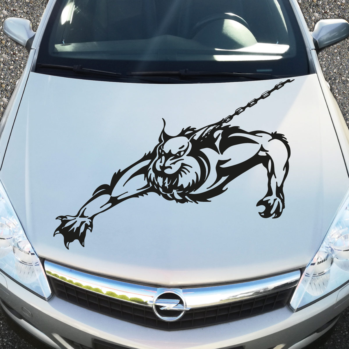 Beast Aufkleber Schwarz - 20x7 Cm Schriftzug Für Auto, Motorrad & Laptop