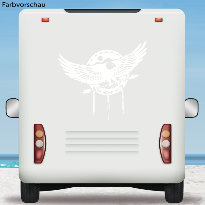 Adler Eagle Wohnmobil Auto Aufkleber Amerika Womo