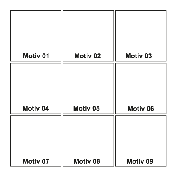 Hibiskus Hawaii Aufkleber Set 24 Stück - Motivwahl