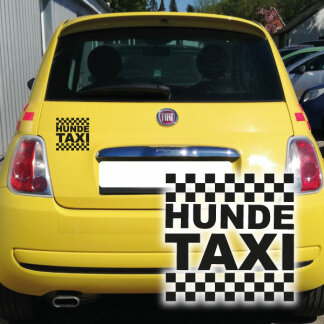 Hunde Taxi Auto Aufkleber Hundeaufkleber