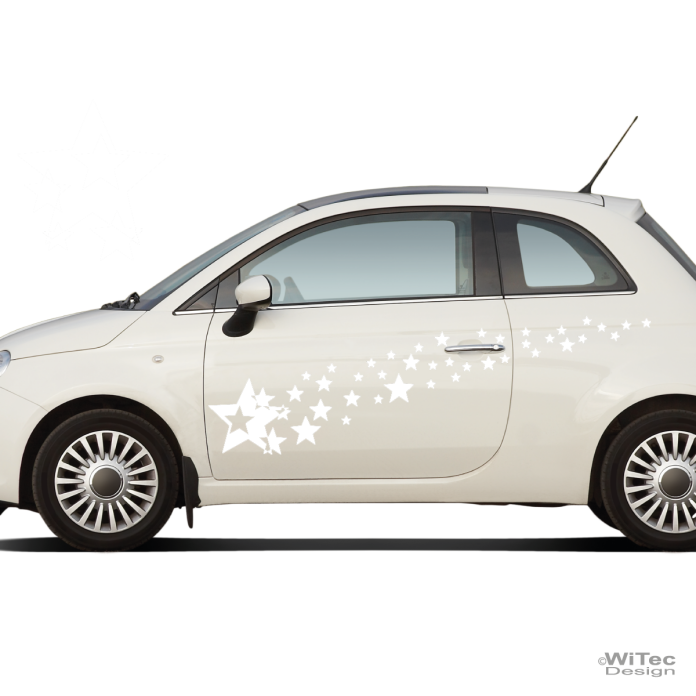 AA001 Sterne Aufkleber Set Autoaufkleber Sticker