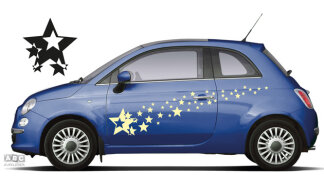 Sterne Aufkleber Set Autoaufkleber Sticker