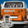 Autoaufkleber Hawaii Auto Aufkleber Tiki Surfboard Sticker