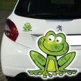 Autoaufkleber Lustiger Frosch Kröte Auto Aufkleber Sticker