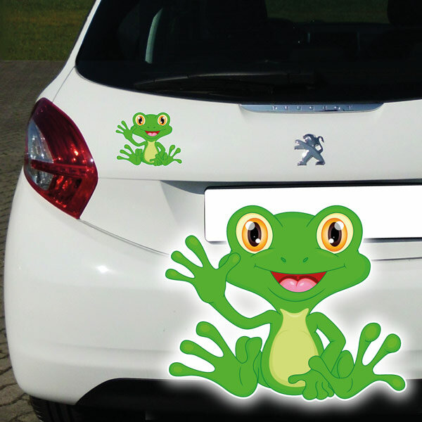 Autoaufkleber Frosch Aufkleber Lustig