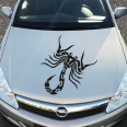 Autoaufkleber Skorpion Scorpion Auto Aufkleber Motorhaube