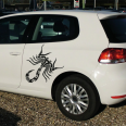 Autoaufkleber Skorpion Scorpion Auto Aufkleber Motorhaube