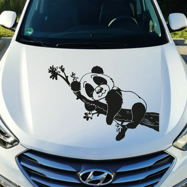 ✓Autoaufkleber Panda Bär Aufkleber