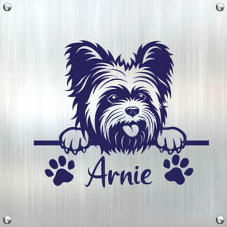 Hundeaufkleber Yorkshire Terrier Auto Aufkleber Name