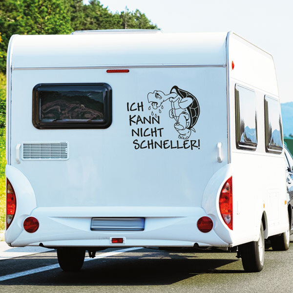 Wohnmobil Aufkleber Fernweh Weltkugel